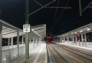 Bahnsteigdächer Bodenheim