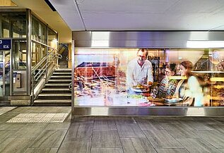 Neue Personenunterführung am Hauptbahnhof in Hanau